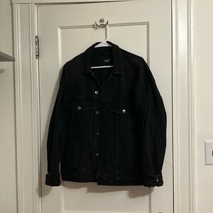 Abercrombie & Fitch Black Denim Jacket